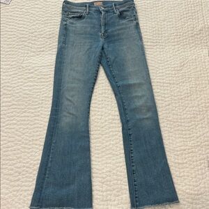 MOTHER Weekender Fray Jeans (see photos)